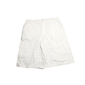 Blanc Du Nil Cotton White Shorts Chinos 2 side pockets Men's Size XXL
